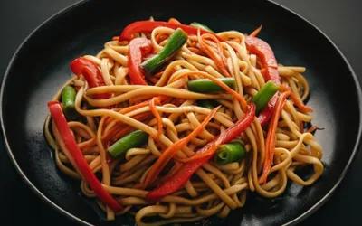 Удон с овощами