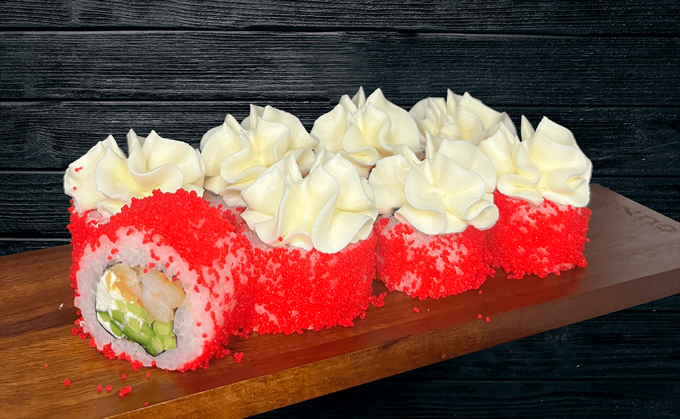 С креветкой калифония